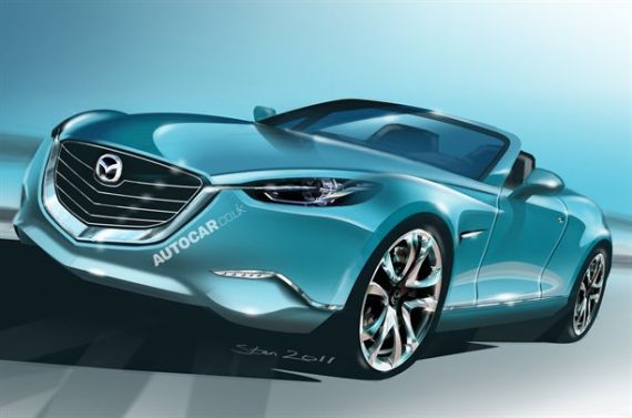 馬自達(dá)MX-5假想圖 馬自達(dá)MX-5假想圖